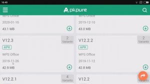 WPS-office встановлення на смартфон
