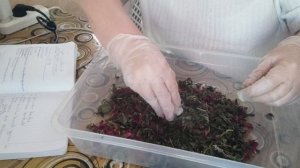 Травяной сбор для ароматической подушки.