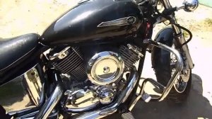 Yamaha XVS 1100 Dragstar castom обзор мотоцикла от владельца