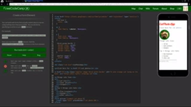 Speed Run thru HTML & CSS on FreeCodeCamp