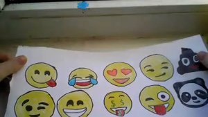 DIY как сделать наклейки без двухстороннего скоча)))