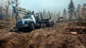 Месим грязь в MudRunner под Rammstein