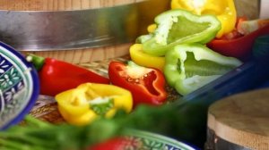 Фаршированный болгарский перец в ТАНДЫРЕ. Stuffed bell pepper in a TANDOOR.