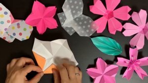 Origami Flower Origami Cherry Blossom Fun and Easy Origami