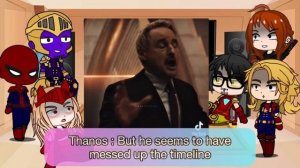 avengers react to Loki season 2 | Spider-man | Gacha club | Marvel