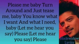 Cardi B & Bruno Mars - Please Me Lyrics