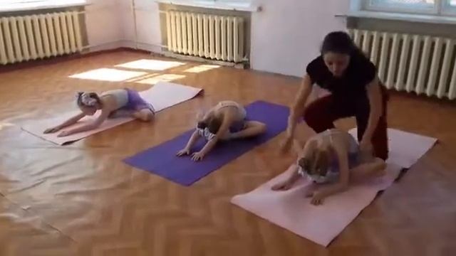 партерная гимнастика для 1 года обучения смотреть онлайн