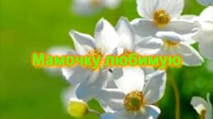 ?мамочка у каждого самая прекрасная?? со словами