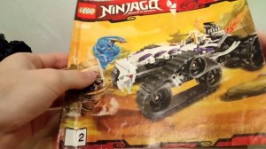 ОБЗОР набора ЛЕГО НИНДЗЯГО 2263 Турбо Шреддер