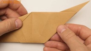 Как сделать собаку из бумаги. Оригами собака из бумаги
