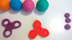 Спиннер из Кинетического песка VS Спиннер из Play Doh