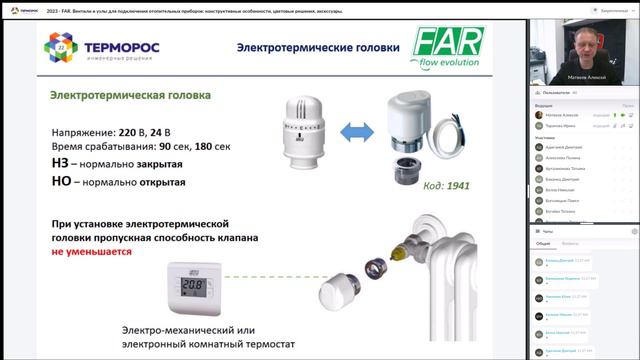 FAR. Вентили и узлы подключения для отопительных приборов