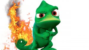 Pull My Tongue #2 Прикольный игровой мультик про милого Хамелеона который очень любит ПопКорн