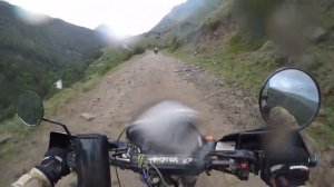 Suzuki Djebel 250. Большое эндуро мото путешествие  Серия 3  Чегем, Эль Тюбю, Абай су.