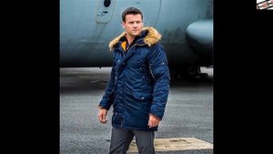 #Зимняя #мужская #Куртка-#пуховик #N3B, #длинная #Куртка #аляска, #военный #меховой #капюшон