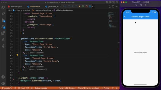 Quick Actions in Flutter | Package Explore | Quick Actions Package Tutorial | Flutter Package Serie