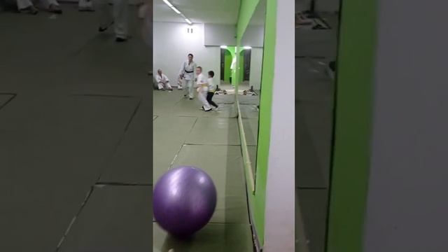 Подвижные игры на тренировке айкидо "Охотники и утки" смотреть онлайн