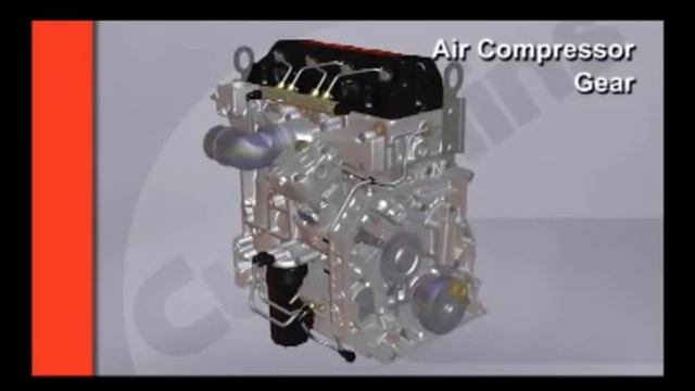 3D Модель Cummins ISF 3.8 смотреть онлайн