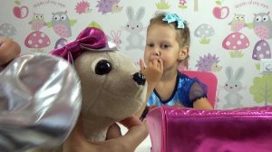 Чи Чи Лав Собачка с Сумочкой Распаковка Игрушки ChiChiLove Чихуахуа "Модный гламур"