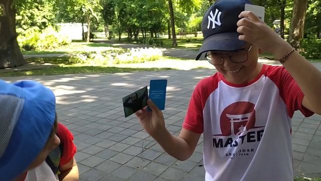 КВЕСТ в Чистяковской роще - летний городской лагерь каратэ клуба "Мастер"
