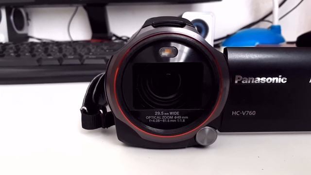 Видеокамера Panasonic HC-V760 смотреть онлайн