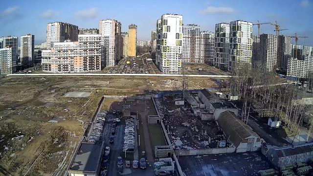 Уличная IP видеокамера 5Мп AC‐IS506 (пример записи - день) смотреть онлайн