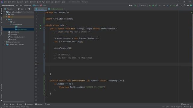 Java: Exceptions | Java Introduction for Minecraft Modding смотреть онлайн