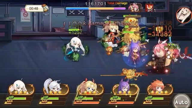 [Girls x Battle] Valhalla Trial Boss: Wild Girl (2.6M damage) смотреть онлайн