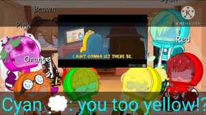 Among us reaction to Lyin' 2 Me