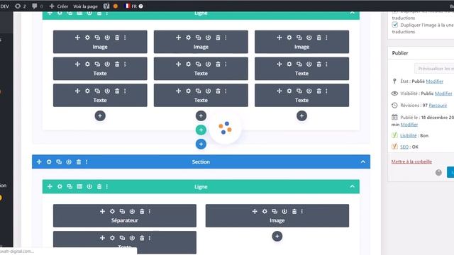 Weenat - pages BO SEO reseau menu смотреть онлайн