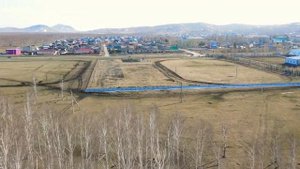 Аскарово. Подтопление весной 2021 года. 16.04.2021. А почему вода течет в гору?)