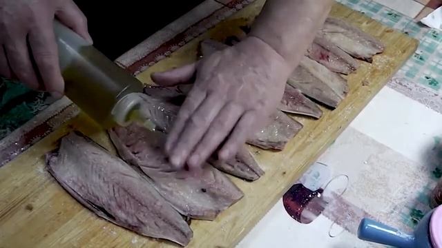 Скумбрия, филе пряное провесное.