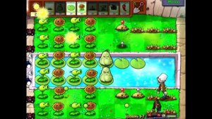 Растения против Зомби (PLANTS VS ZOMBIES) игра. Прохождение приключения уровень 3-7