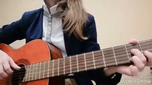 Marilyn Manson "sweet dreams" на гитаре