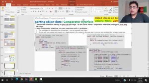 java collection framework # 22 | sorting comparable and comparator