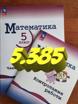 математика 5 класс номер 5.385