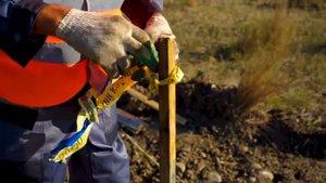 Монтаж оптического кабеля в грунт