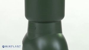 Обзор утепленного вентиляционного выхода WirPlast Perfekta K49/K53 для металлочерепицы