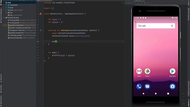 Variabels in kotlin android #android #androidstudio #kotlin #mobileprogramming