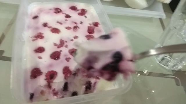 Десерт ПП. Сливочное желе с ягодами! Сладость без сахара! Одна минута!