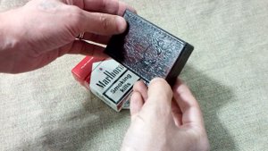 Портсигар или чехол для пачки сигарет Harley Davidson