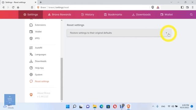How to Reset Brave Browser settings to their original defaults смотреть онлайн