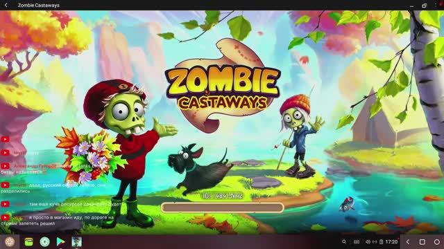 Zombi Castaways Android OS 64 bit на очень слабом пк c Win10 64 бит