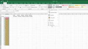 Conditional format dates by age relative to today in Excel