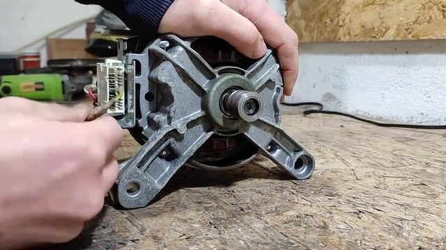 Подключение двигателя стиральной машины Whirlpool Вирпул на прямую. смотреть онлайн