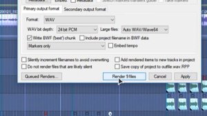 ? Злое звучание [ZZ] Правильный рендеринг треков (стемов) в Cockos Reaper без хвостов.