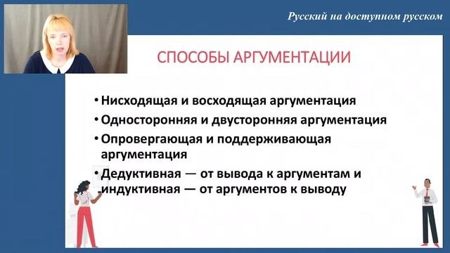 Лекция 07. Эффективность деловых коммуникаций: аргументация, её виды.