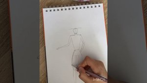 Лёгкий урок нарисовать человека в полный рост