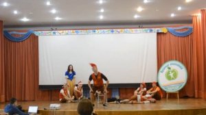 сценка "Белоснежка и 7 гномов", "Зубренок", 4 солнечный