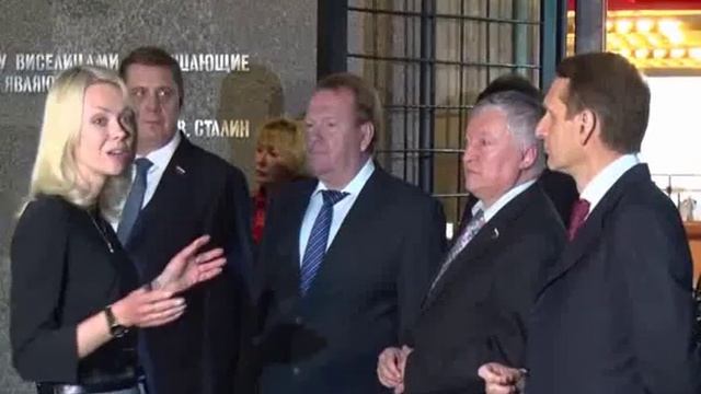 Сергей Нарышкин посетил музей-панораму "Сталинградская битва" смотреть онлайн